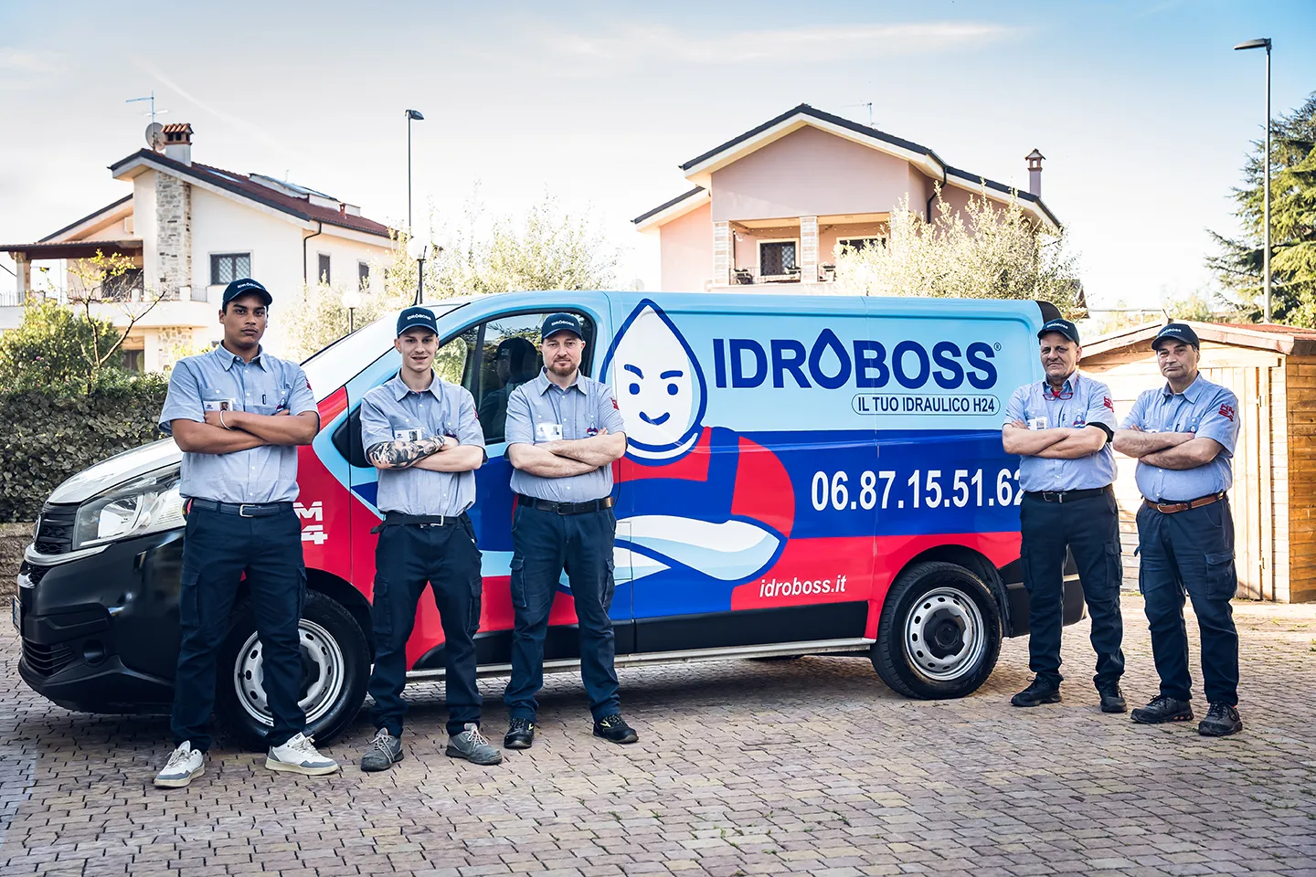 Tecnico Idroboss scaldabagno a gas Roma